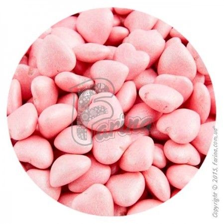 Посыпка декоративная кондитерская Сердце розовое 50 г.< фото цена